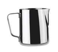 OKUMEYR 1pc Stainless Steel Milk Frothing Pitcher Latte Art Cup for Home Coffee Easy to Clean and Dishwasher Safe for Cappuccino and Espresso Making
