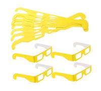 OKUMEYR 20 Pairs Comfortable Rave Glasses Colorful Paper Diffraction Sunglasses for Festivals Pool Parties and Holiday Lights Party Favors and Supplies