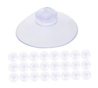 OKUMEYR 200pcs Transparent Suction Cups Strong Adhesion Reusable Collision Pads for Glass Mirrors Kitchen Bathroom Window Tabletop Hanging and Organization