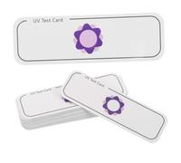 OKUMEYR 20pcs Uv Test Cards Indicator Card for Clothing Sun Protection Testing
