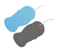 OKUMEYR 2pcs Bath Sponges Back Scrubbers Exfoliating Shower Sponge Easy to Make Spume, Dual-Sided Body Scrubbing Tools for Home Bathing Accessories