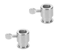 OKUMEYR 2pcs Bbq Rotisserie Accessory Grilling Rod Bolt Rotisserie Supply for Even Cooking and Easy Adjustment