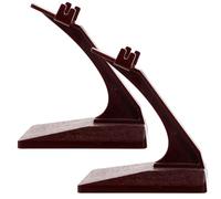 OKUMEYR 2pcs Beluga Plane Aircraft Model Storage Stand Plastic Display Holder Lightweight Aircraft Model Display Stands for Home and Retail Store Use