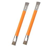 OKUMEYR 2pcs Double Head Phone Motherboard Cleaning Brush Static Brush for Electronics