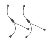 OKUMEYR 2pcs Motherboard Sync Cable Argb Splitter Cable Rgb for Fan Extension Internal Connector Compatible