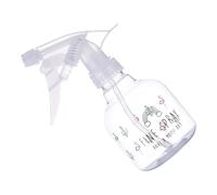 OKUMEYR 2pcs Portable Plastic Spray Bottle Set for Cosmetic and Aromatherapy Use with Even Mist Spraying and Labour Saving Features, for Art Spraying and Liquid Subpackaging, White Colour