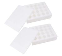 OKUMEYR 2pcs Shockproof Pe Holders Protective Storage Container for Refrigerators for Keeping Fresh at and Supermarket Drop Resistant Design
