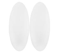 OKUMEYR 2Pcs Silicone Hip Enhancer Pads, Oval Self Adhesive Leg Contour | Soft Silicone Shaping Inserts, Invisible under Tight Outfits, for Women, Extended Wear, Flat Hip Support