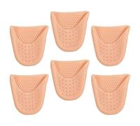 OKUMEYR 3 Pairs Breathable Guards Sebs Material Forefoot Pads Comfortable Arc Shape for Dancers Blister Prevention and Relief