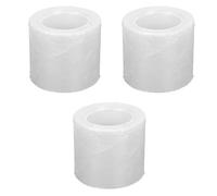 OKUMEYR 3 Rolls Semi- Cling Film for Eyebrow Lash and Lip Tattoo Removal Tearable PP Wrap for Embroidered Eyebrow and Bleached Lips Portable Beauty Essential