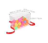 OKUMEYR 3 Sets Party Ping Pong Game Set with Box, Strap and 20 Balls - Interactive Table Tennis Game for Wedding Receptions, Birthday Parties, and Group Challenges