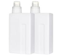 OKUMEYR 33.07Oz Reusable Laundry Detergent Bottles 2 Pack PE Material Leakproof Liquid Dispensers for Hotel and Travel