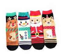 OKUMEYR 3pairs Christmas Stuffies Socks Middle Cotton Socks Santa Autumn Winter Stockings Birthday Goodies Cute Socks Woman Socks Mid-tube Socks Women Socks Elder Cartoon Set