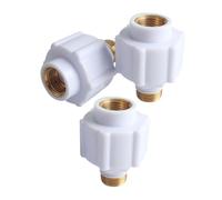 OKUMEYR 3pcs Electric Water Heater Electric Connector Partition Wall Safe for Kitchen Use Leak