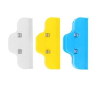 OKUMEYR 3pcs Plastic Rhinestone Art Edge Clips for Accurate Positioning and Versatile Usage, Secure Clamps for Gemstone Painting and Embroidery Projects, Professional Crafting Tool