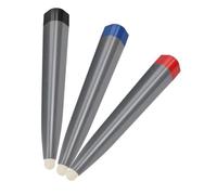 OKUMEYR 3pcs Screen Touch Stylus Pens for Interactive Whiteboards and Tablets, High Sensitivity Capacitive Touch Pens with Black, Red, Blue for Teachers and Professionals