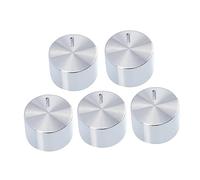 OKUMEYR 3sets Replacement Gas Hob Knobs Metal Stove Knobs Burner Dial Set 5pcs*3