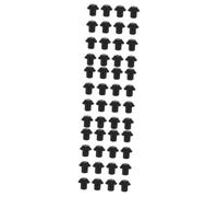 OKUMEYR 3sets Stove Burner Feet Pads Gas Range Burner Grate Feet Rubber for Stove 48pcs*3