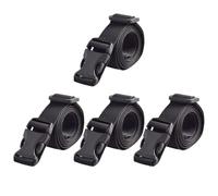 OKUMEYR 4pcs Luggage Tie down Straps for Outdoor Use, Lightweight and Tear Resistant Polyester Straps with Plastic Buckles, Simple and Generous Design for Secure Travel Packing