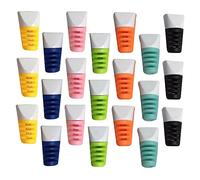 OKUMEYR 50 Pcs Cable Protectors Random Color Data Cord Sleeves Break Charging Cable Covers Portable Lightweight Cord Management Accessories Random Color