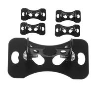 OKUMEYR 5Pcs Rear View Camera Mount Durable Adjustable Dash Cam Bracket for License Plate Easy Installation High Durability Secure Driving