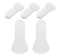 OKUMEYR 5pcs Silicone Face Mask Applicator Brushes for Even Distribution and Versatile Use, Portable White Facial Spatulas for Home Use and On-the-go Skincare Routines