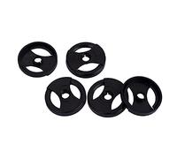 OKUMEYR 5pcs Vinyl Record Adapter Converter for Turntables Durable Phonograph Replacement Accessories Black Easy to Use Stable Design for All Vinyl Records