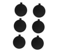 OKUMEYR 6 Pcs Stainless Steel Gas Stove Knobs Replacement, Universal Gas Cooker Control Knobs with Anti-rust Finish, Easy to Install Silver Metal Switches for Kitchen Ovens