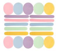 OKUMEYR 60pcs Compressed Facial Sponges Face Cleaning Puff Made of Pva for Makeup Removal and Easy to Carry, for Travel and Business Trips with Assorted Colours Random Color