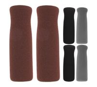 OKUMEYR 6pcs Crutch Handle Cover Thickened Foam Non-Slip Cane Handle Grip Replacement for Elderly Comfortable Walking Cane Accessories Hand Wraps