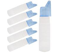 OKUMEYR 6pcs Ml Nose Spray Bottle Refillable Abs Empty Mist Container