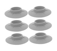 OKUMEYR 6pcs Rubber Washer Pads Support for Washing Machine Vibration Absorber Pads for Drum Dryer