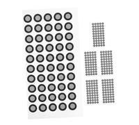OKUMEYR 6sheets High Reflective Scanning Markers Thick Adhesive Dots for Enhanced Accuracy Scanning Applications of Marking Stickers for Architecture Engineering Use