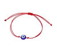 OKUMEYR Adjustable Evil Eye Bracelet with Red String for Protection Handmade Minimalist Wrist Jewelry for Women and Men Comfortable Fit Stylish Gift for Valentine S Day and Daily Wear