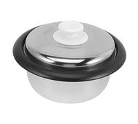 OKUMEYR Aluminium Alloy Inner Pot for Rice Cooker with Scale Design Thickened Non Stick Multi Use Cooking Pot for Soup Cake and Rice Capacity with Random Handle Color Random Color