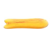 OKUMEYR Amber Fish-shaped Gua Sha Facial Scraper Tool for Neck and Face Massage, Resin Meridian Acupressure Board for Full-body Beauty and Muscle Relief