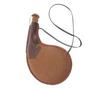 OKUMEYR Ancient Water Bag Vintage Canteen Water Bottle Strap Portable Wine Pouch for Outdoor Adventures