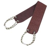 OKUMEYR Back Scrubber with Ergonomic Handle Bath Towel Exfoliating Double-Sided for Full-Body Scrubbing and Massage Made of Artificial Plant Fibre Suitable for Men and Women