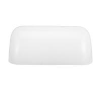 OKUMEYR Bankers Lampshade Glass Protector for Desk Lamps Indoor Use, Easy to Install White Glass Replacement Cover