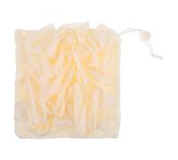 OKUMEYR Bath Scrubber with Soap Pocket 2-in-1 Dual-Sided Body Scrubber for Shower and Travel Portable Beige Bath Sponge for Adults and Boys and Dead Skin Removal