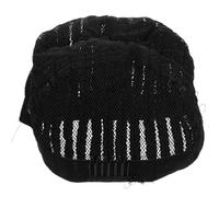 OKUMEYR Black Braided Wig Cap Protects Natural Hair and Scalp with Adjustable Material Simple and Fashionable for Crochet for People Who to Wear Wig
