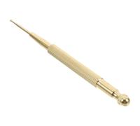 OKUMEYR Brass Acupuncture Pen Double-Head Massage Stick for Head and Shoulders Relaxation Portable Design Suitable for Office and Travel Use Acupressure Tool for Muscle Relief