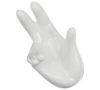 OKUMEYR Ceramics Hand Jewelry Display Holder Hand-Shaped Bracelet Stand Desktop Decoration Photography Prop for Studio and Accessories