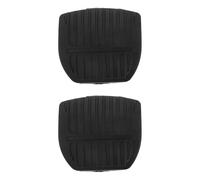 OKUMEYR Clutch Pedal Pad Replacement Black 2pcs Ergonomically Shaped Plastic Brake Clutch Pedal Pads with Anti-skid Design for Automotive and Forklift for Car and Industrial Use