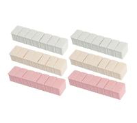 OKUMEYR Creative Mini Medicine Storage Box 7 Compartments Double Row Braille Portable Organizer for Camping