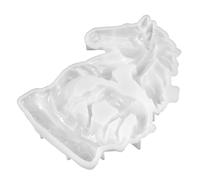 OKUMEYR DIY Silicone Horse Mold for Epoxy Casting, Non-Stick and Easy to Clean Horse-Shaped Silicone Mold for Crafts Making and Creating A Doorplate Decor