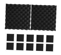 OKUMEYR Enhance Your Acoustics 12pcs Sound Absorbing Mats Foam Soundproofing Acoustic Panels Noise Cancelling Wall Panels High Density