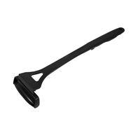 OKUMEYR Facial Massaging Roller Foldable, 45cm/17.7 Inch Handle Cooling Manual Skin Care Tool for Face, Handheld Relax Roller for Back Arm and Leg Black
