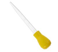 OKUMEYR Food Baster and Meat Injection Tool Yellow Plastic Turkey Marinade Baster for Cooking for BBQ and Roasting