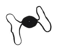OKUMEYR Funny Nose Nose Nasal Warmer Warm Nose Knit Nose Warmer Cute Nose Cover Nose Covers Reusable Nose Muff Soft Nose Cover Winter Nose Warmer Nose Sock Black Polyester
